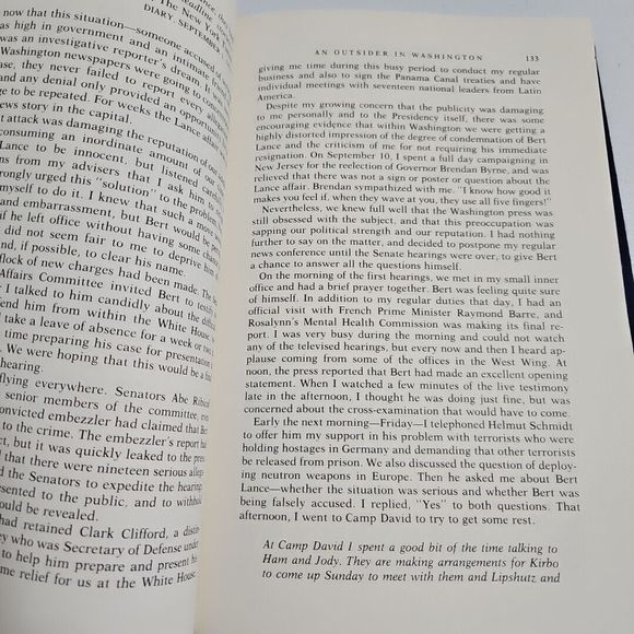 KEEPING FAITH MEMOIRS OF A PRESIDENT  Jimmy Carter 1995 Bantam books hardback - Picture 14 of 16